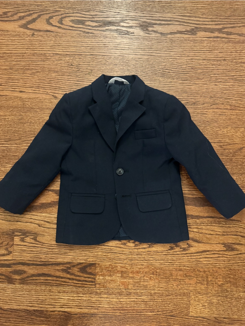 Boys' Suit (Jacket and Navy Dress Pants) - 18 M